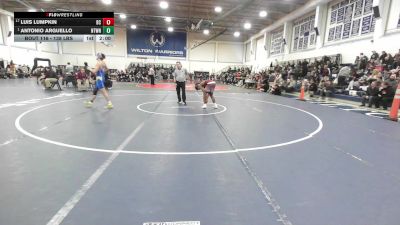 150 lbs Round Of 16 - Luis Lumpkin, Bristol Central vs Antonio Arguello, Newtown