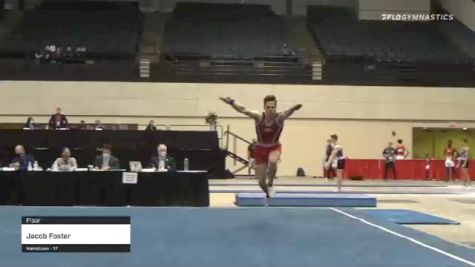 Jacob Foster - Floor - 2021 USA Gymnastics Development Program National Championships