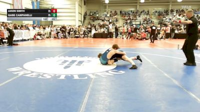 120 lbs Consi Of 8 #2 - Aiken Smith, PA vs Gabe Campanelli, PA