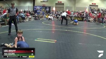 56 lbs Round 2 (6 Team) - Max Golden, Untouchables Purple vs Joey Graham, Indiana Outlaws