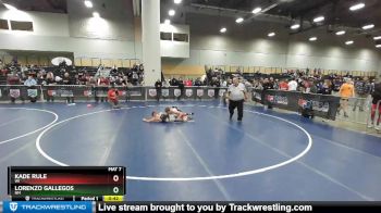 138 lbs 5th Place Match - Kade Rule, WI vs Lorenzo Gallegos, NM