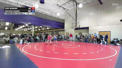 132 lbs Rr Rnd 3 - Cody Buenger, Level Up Wrestling Center vs Grayson Cannon, Dendy Trained Wrestling