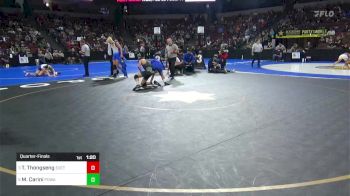 144 lbs Quarterfinal - Tommy Thongseng, Exeter Union vs Mario Carini, Poway
