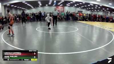 108 lbs Cons. Round 2 - Mark Phillips, Nova WC vs Lincoln Campbell, Virginia Patriots Wrestling