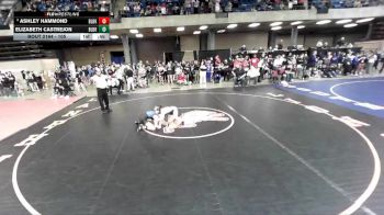 105 lbs Champ. Round 2 - Ashley Hammond, Unattached vs Elizabeth Castrejon, Unattached