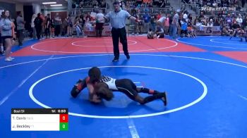 55 lbs Final - Tajuan Davis, Tulsa McClain Pin-King All Stars vs Jackson Beckley, Team Tulsa