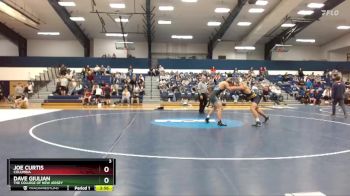 184 lbs Quarterfinal - Joe Curtis, Columbia vs Dave Giulian, The College Of New Jersey