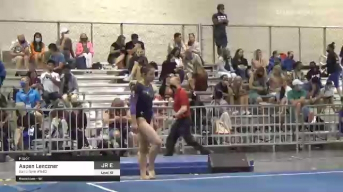 Aspen Lenczner - Floor, Salto Gym #540 - 2021 USA Gymnastics ...