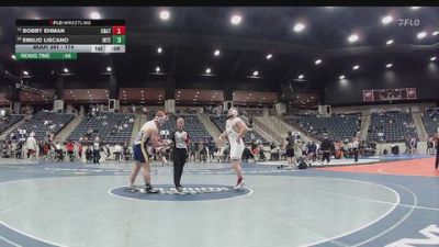 197 lbs Cons. Round 2 - Uriah Virzi, CumberlandKY vs Cian Birtwistle, Andrew College