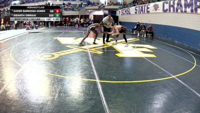 120 lbs Round Of 16 - Xavier Barbossa Gomez, Fairfield Central vs Sidanth Omraju, Academic Magnet