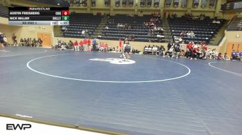190 lbs Rr Rnd 4 - Austin Freisberg, Caney vs Nick Miller, Bartlesville High School