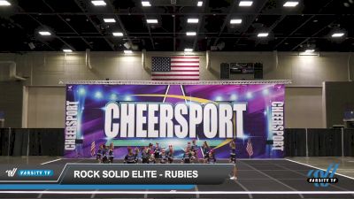 Rock Solid Elite - Rubies [2022 L1.1 Youth - PREP Day 1] 2022 CHEERSPORT: Hot Springs Classic DI/DII
