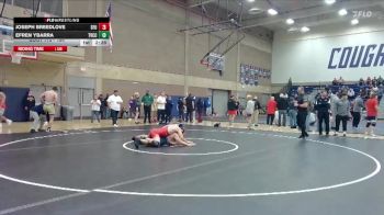 184 lbs Cons. Round 1 - Efren Ybarra, Treasure Valley CC vs Joseph Breedlove, Simon Fraser (B.C.)