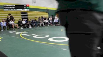 138 lbs Cons. Round 4 - Logan McBride, Eastwood I High School vs Juelz Martin, Elyria Catholic