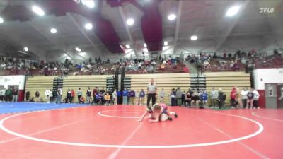 135 lbs 7th Place Match - Ally Williams, Chesterton vs Karli Ledbetter, Jennings County