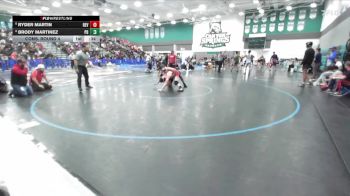 157 lbs Cons. Round 4 - Brody Martinez, Palm Desert vs Ryder Martin, Redlands East Valley