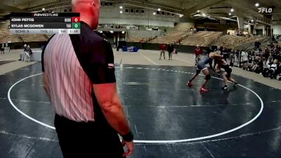 190 lbs 2nd Wrestleback (8 Team) - John Pettis, Station Camp High School vs Sylas McGowen, Tullahoma High School