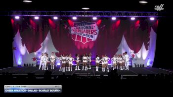 Cheer Athletics - Dallas - Scarlet Scratch [2025 L4 - U18 Coed Day 1] 2025 NCA Holiday Classic
