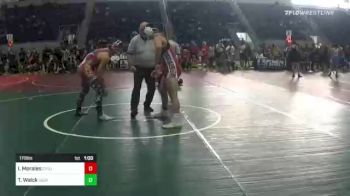 170 lbs Consi Of 8 #1 - Isaiah Morales, Cvbjj vs Ty Walck, Cedaredge WC