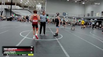 106 lbs Placement (4 Team) - Jason Foultz, D3 Training Center vs Nick Kedzierski, Clinic Wrestling