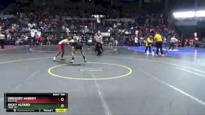 116 lbs Cons. Round 5 - Ricky Alfaro, Tribe WC vs Gregory Harkey, Bulls WC