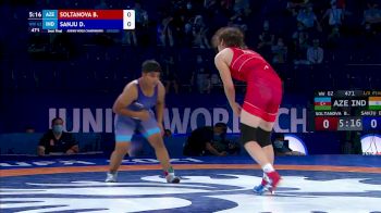 62 kg Semifinal - Birgul Soltanova, AZE vs Devi Sanju, IND