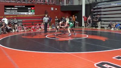 144 lbs Cons. Round 2 - Jimmy Milder, Iowa City, City High vs Owin Koethe, Iowa City, West