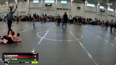 60 lbs Round 1 (10 Team) - KJ Harbarger, ROUGHHOUSE vs Wyatt Tilton, FORGE