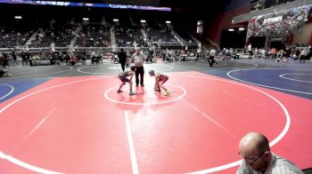 81 lbs Quarterfinal - Mack Grant, Douglas WC vs Hayden Harshman, North Big Horn Rams