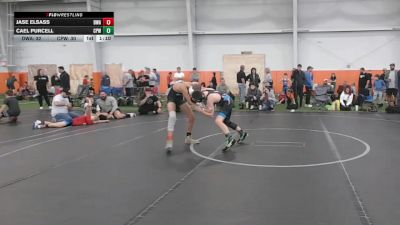 96 lbs Round 2 (8 Team) - Jase Elsass, Donahue WA vs Cael Purcell, CP Wrestling