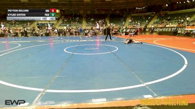 98 lbs Consolation - Peyton Eklund, Hastings Wrestling Academy vs Kylee Ooton, Prodigy Elite Wrestling