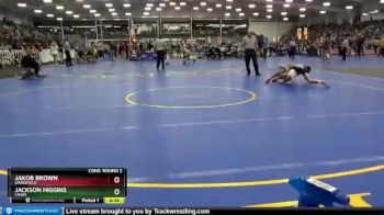 138 lbs Cons. Round 2 - Jackson Higgins, Cosby vs Jakob Brown, Grassfield