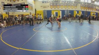 106 lbs Cons. Round 4 - Zachary Baginski, River Ridge HS vs Hunter Thorne, Victory Elite