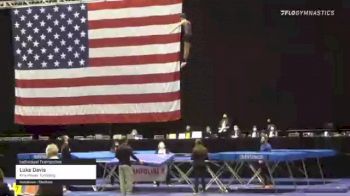 Luke Davis - Individual Trampoline, Kris Power Tumbling - 2021 USA Gymnastics Championships