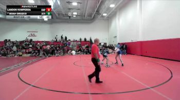138 lbs Cons. Round 5 - Noah Orozco, Skyview vs Landon Komperda, Chaparral