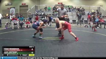 117 lbs Round 1 (6 Team) - Titan Henderson, American Gladiators-Venom vs Hope Senteney, Contenders WA Blue