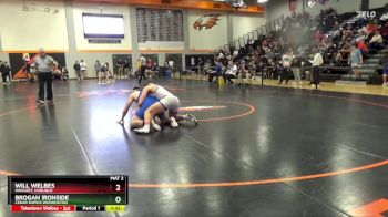 190 lbs Semifinal - Will Welbes, Wahlert, Dubuque vs Brogan Ironside, Cedar Rapids Washington