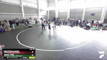 69 lbs Cons. Round 3 - Dixon Turk, West Valley Yakima Wrestling C vs Bryceton Dansie, Aviator Wrestling Academy