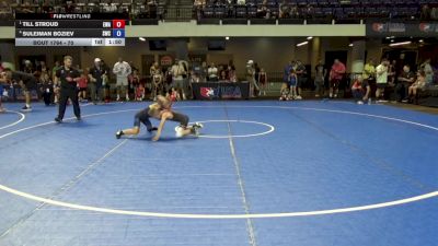 70 lbs Semis - Till Stroud, Edina Wrestling Association vs Suleiman Boziev, Suplex Wrestling Club