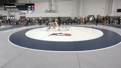 106 lbs Champ. Rd Of 16 - Isaiah Ruffin, Ruffin Trained Wrestling vs Crue Hatchell, Beat The Streets Chicago