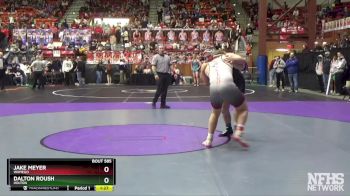 4A 215 lbs Semifinal - Dalton Roush, Holton vs Jake Meyer, Wamego