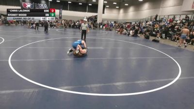 144 lbs Champ. Rd Of 32 - Chris Lalonde, Bear Cave Wrestling Club vs Stoney Wood, Sebolt Wrestling Academy
