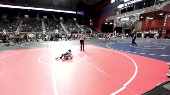 53 lbs Rr Rnd 4 - Hawkins Hoffman, Green River Grapplers vs Cayden Dickerson, North Big Horn Rams