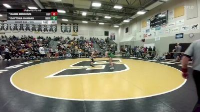 115 lbs Cons. Semi - Raine Brekhus, Cheyenne East vs Daytona Hannah, Moorcroft