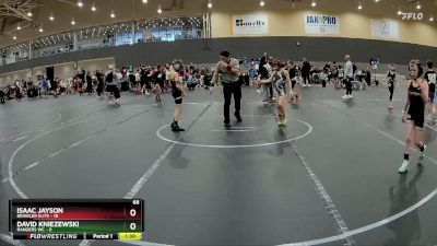 68 lbs Round 4 (6 Team) - Isaac Jayson, Brawler Elite vs David Kniezewski, Rangers WC