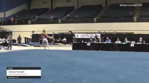 Connor Farwell - Floor, North Florida Gymnastics - 2021 USA Gymnastics Development Program National Championships