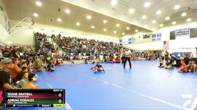 70 lbs Round 2 - Shane Graybill, Peterson Grapplers vs Adrian Morales, SoCal Hammers WC