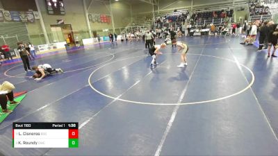 175 lbs Cons. Round 1 - Kormyck Roundy, Davis Wrestling Club vs Logan Cisneros, Brothers Of Steel