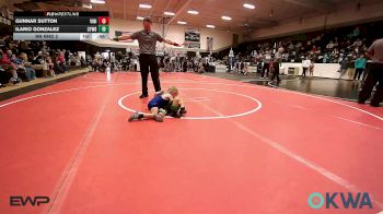 45 lbs Rr Rnd 2 - Gunnar Sutton, Vinita Kids Wrestling vs Ilario Gonzalez, Carthage Youth Wrestling Club