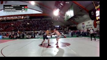 4A 285 lbs Champ. Round 1 - Kaiden Peck, Weiser vs Salvador Ortiz, American Falls